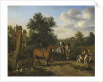 The Hunting Party by Adriaen van de Velde
