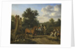The Hunting Party by Adriaen van de Velde