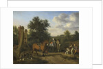 The Hunting Party by Adriaen van de Velde