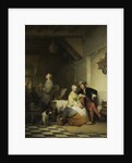 Tavern Interior with Figures in 17th-century Costume by Ferdinand De Braekeleer I