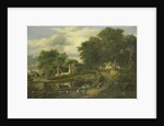 Landscape by Julien Joseph Ducorron