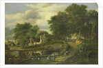 Landscape by Julien Joseph Ducorron