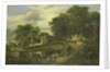Landscape by Julien Joseph Ducorron