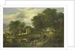 Landscape by Julien Joseph Ducorron