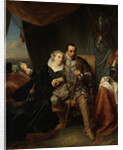 Magdalena Moons Begs her Fiancé Francisco Valdez to Postpone the Storming of Leiden another night, 1574 by Simon Opzoomer