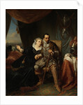 Magdalena Moons Begs her Fiancé Francisco Valdez to Postpone the Storming of Leiden another night, 1574 by Simon Opzoomer