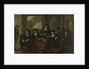 Group Portrait of the Inspectors of the Collegium Medicum in Amsterdam, The Netherlands by Adriaen Backer