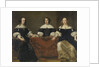 Portrait of the Three Regentesses of the Leprozenhuis, Amsterdam, The Netherlands by Ferdinand Bol