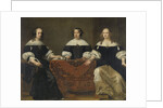 Portrait of the Three Regentesses of the Leprozenhuis, Amsterdam, The Netherlands by Ferdinand Bol