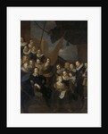 Officers and archers of district XIX, Amsterdam, The Netherlands by Joachim von Sandrart