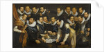 Officers and other civic guardsmen of the XIth District of Amsterdam by Jan Tengnagel