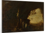 Nymphs in a Grotto with Ancient Ruins by Petrus van Hattich