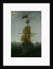 An Amsterdam East Indiaman Sailing Vessel by Abraham de Verwer