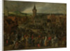 Market Day in a Flemish Town by Sebastiaan Vrancx
