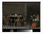 Wedding Feast, Fete in Honor of the Marriage of Adriaen Ploos van Amstel and Agnes van Bijler in 1616 by Willem Cornelisz. Duyster