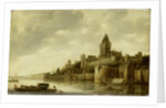 View of the Valkhof at Nijmegen, The Netherlands by Frans de Hulst