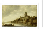View of the Valkhof at Nijmegen, The Netherlands by Frans de Hulst