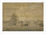 The Dutch Herring Fleet by Pieter Vogelaer