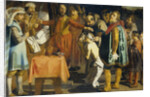 Count William III of Holland, Duke of Hainault, Gives the Order to Behead the Bailiff of South Holland, 1336, Judgment of William the Good by Simon Henrixz