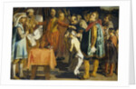Count William III of Holland, Duke of Hainault, Gives the Order to Behead the Bailiff of South Holland, 1336, Judgment of William the Good by Simon Henrixz