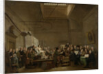 The Drawing Gallery of the Felix Meritis Society by Adriaan de Lelie