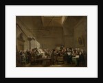 The Drawing Gallery of the Felix Meritis Society by Adriaan de Lelie