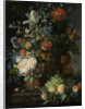 Still Life with Flowers and Fruit by Jan van Huysum