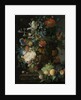 Still Life with Flowers and Fruit by Jan van Huysum