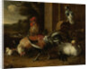 Poultry Yard by Melchior d' Hondecoeter