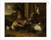 Poultry Yard by Melchior d' Hondecoeter
