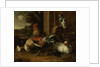 Poultry Yard by Melchior d' Hondecoeter
