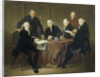 The Four Regents, the Secretary and the House Father of the Lepers' House of Amsterdam, 1773 by Jacobus Luberti Augustini