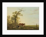 Meadow Landscape with Animals by Jacob van Strij