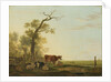Meadow Landscape with Animals by Jacob van Strij