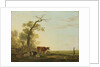 Meadow Landscape with Animals by Jacob van Strij