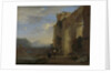 Muleteers beside an Italian Ruin by Jan Asselijn