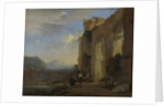 Muleteers beside an Italian Ruin by Jan Asselijn