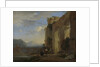Muleteers beside an Italian Ruin by Jan Asselijn