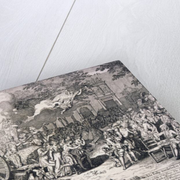 A monument dedicated to posterity in commemoration of ye incredible folly transacted in...1720 by Bernard Baron