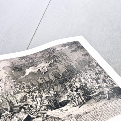 A monument dedicated to posterity in commemoration of ye incredible folly transacted in...1720 by Bernard Baron