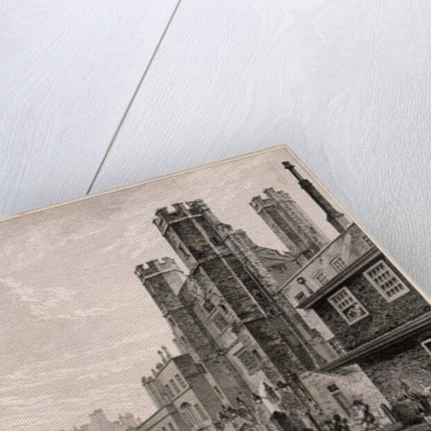 St James's Gate leading to St James's Palace, London by Edward Rooker