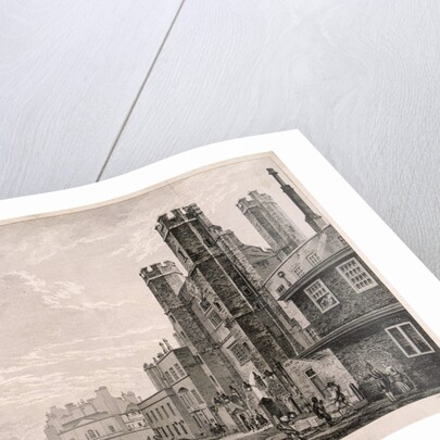 St James's Gate leading to St James's Palace, London by Edward Rooker