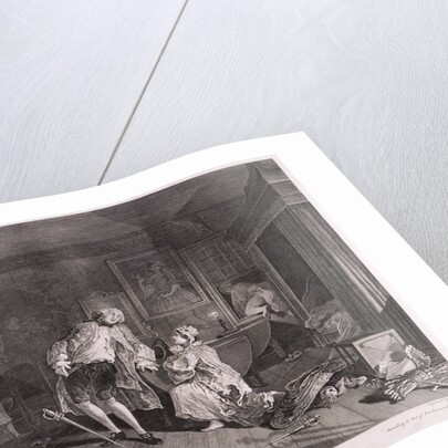 Marriage a la mode, Plate V by Simon François Ravenet