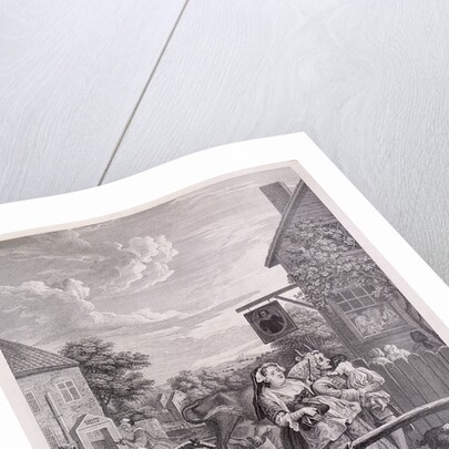 Evening, plate III from Times of Day by Bernard Baron