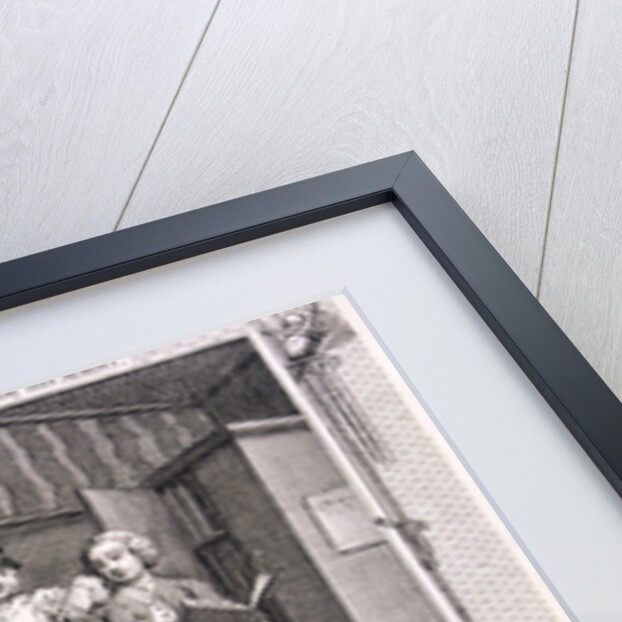 The industrious apprentice a favourite..., plate IV of Industry and Idleness by William Hogarth