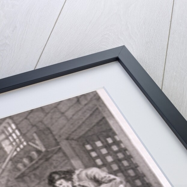 A Rake's Progress; plate VII of VIII by William Hogarth