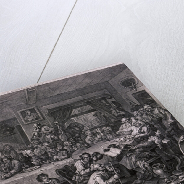 An election entertainment, plate I of The Election by William Hogarth