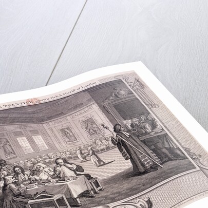 The industrious 'prentice grown rich....', plate VIII of Industry and Idleness by William Hogarth