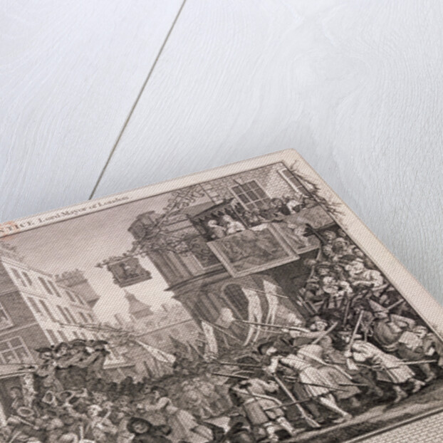 The industrious 'prentice Lord-Mayor of London', plate XII of Industry and Idleness by William Hogarth