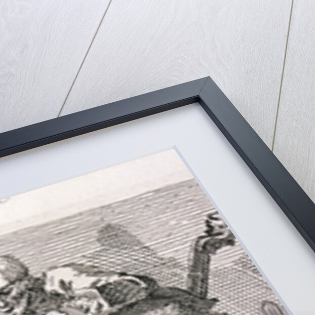 A chorus of singers by William Hogarth